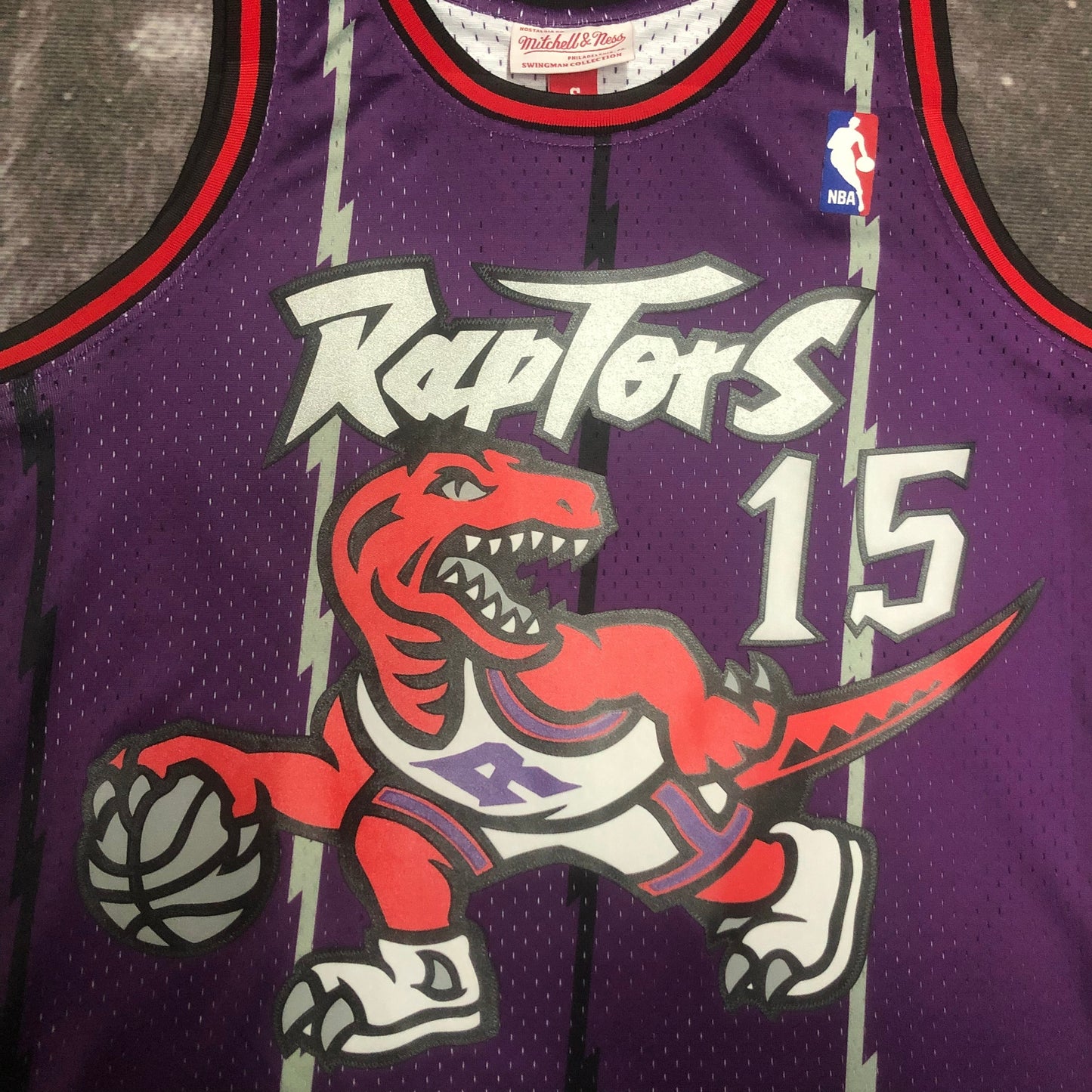 NBA Toronto Raptors 1998/1999 #15 Vince Carter classic Jersey
