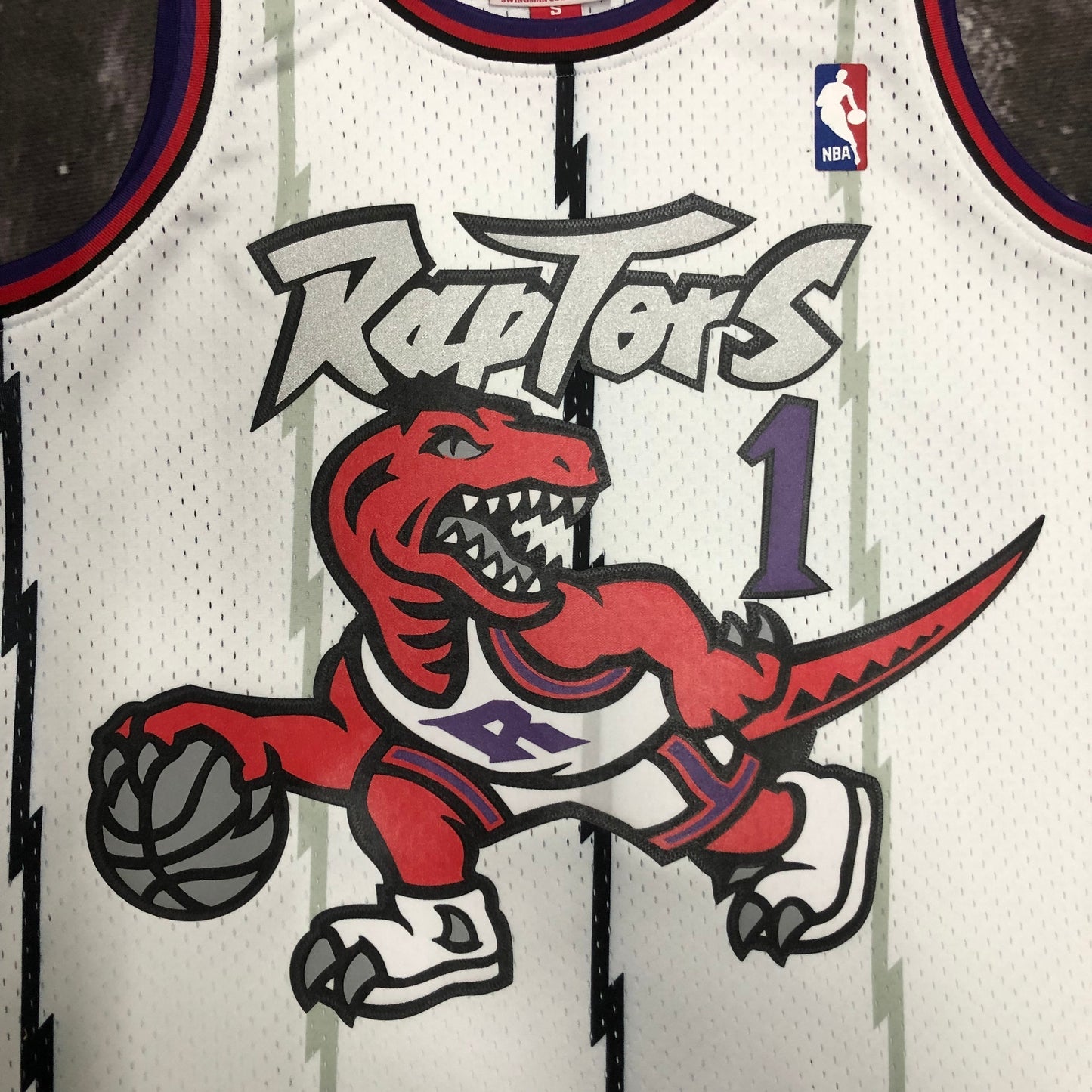 NBA Toronto Raptors 1998/1999 #1 Tracy McGrady classic Jersey