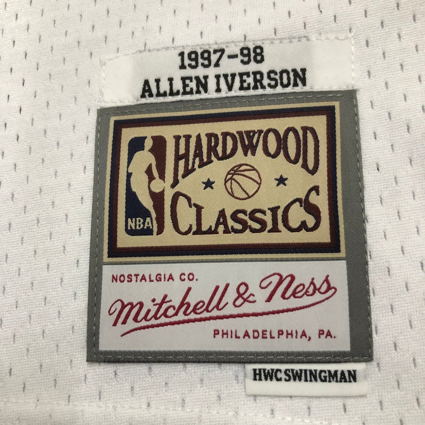 NBA Philadelphia 76ers 1997/98 #3 Allen Iverson classic Jersey