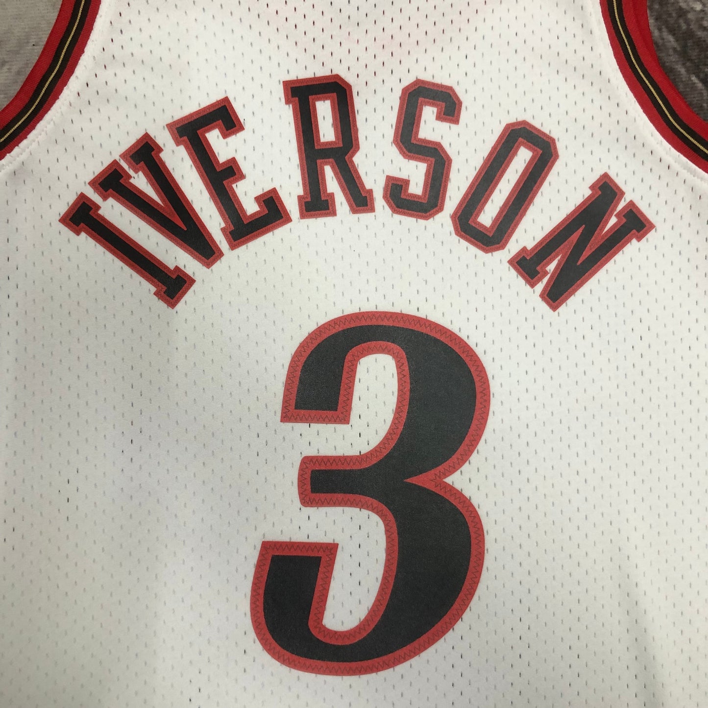 NBA Philadelphia 76ers 1997/98 #3 Allen Iverson classic Jersey