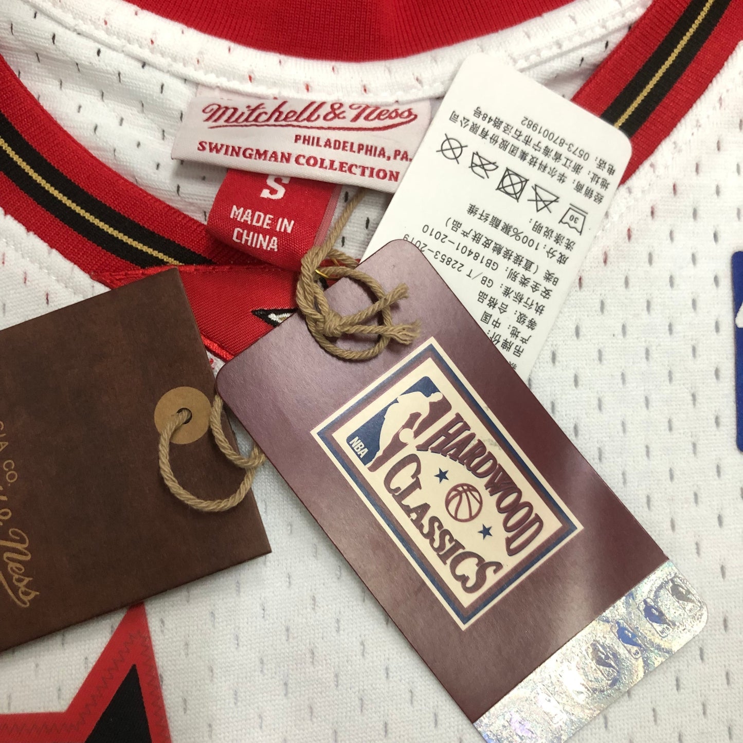 NBA Philadelphia 76ers 1997/98 #3 Allen Iverson classic Jersey