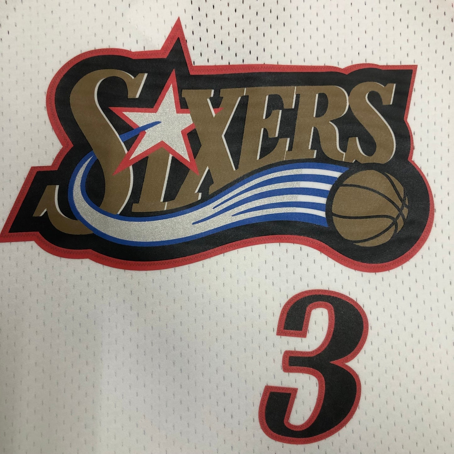 NBA Philadelphia 76ers 1997/98 #3 Allen Iverson classic Jersey
