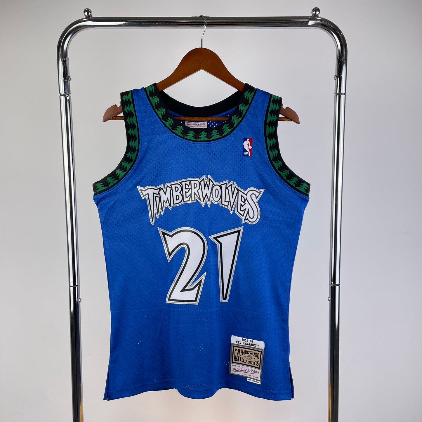 NBA Minnesota Timberwolves 1997/98 #21 Kevin Garnett classic jersey