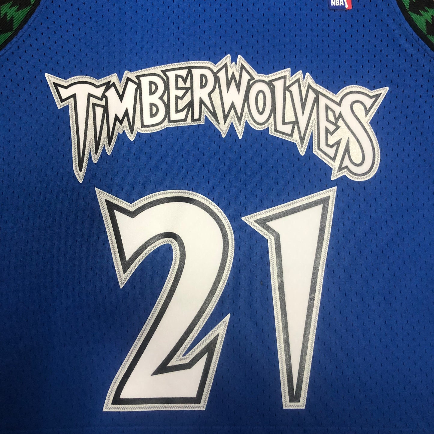 NBA Minnesota Timberwolves 1997/98 #21 Kevin Garnett classic jersey