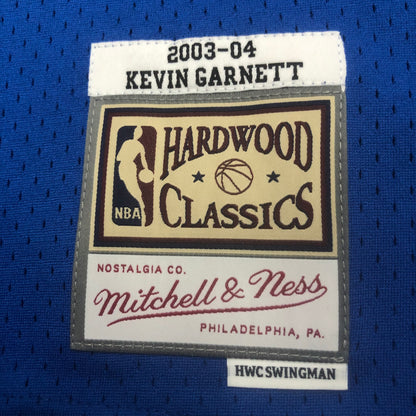NBA Minnesota Timberwolves 1997/98 #21 Kevin Garnett classic jersey