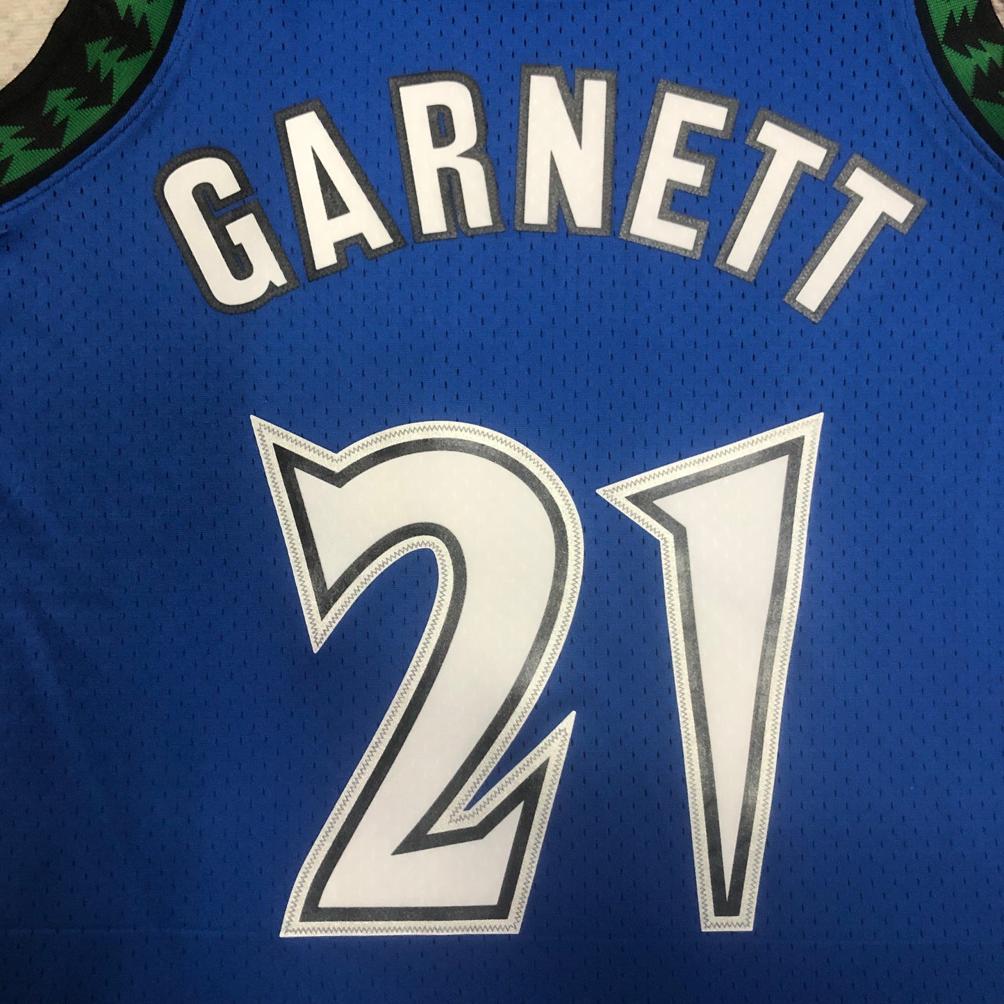 NBA Minnesota Timberwolves 1997/98 #21 Kevin Garnett classic jersey