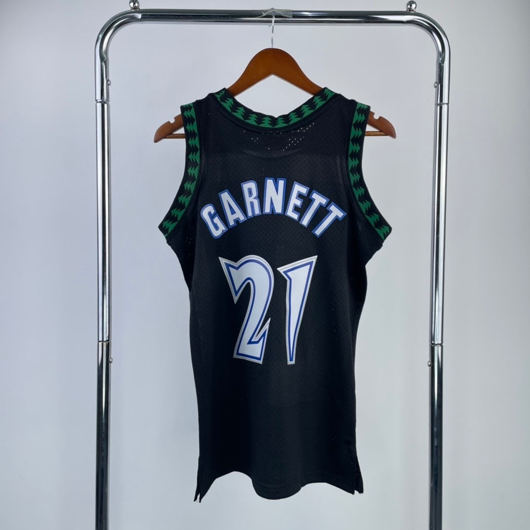 NBA Minnesota Timberwolves 1997/98 #21 Kevin Garnett classic jersey