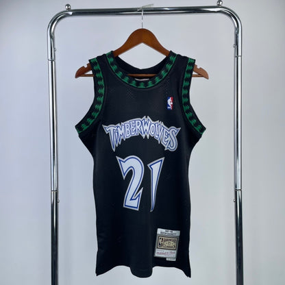 NBA Minnesota Timberwolves 1997/98 #21 Kevin Garnett classic jersey