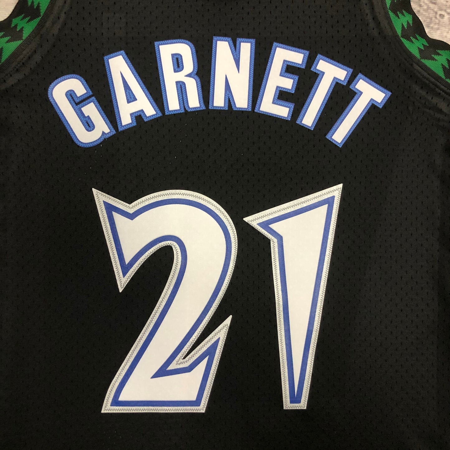 NBA Minnesota Timberwolves 1997/98 #21 Kevin Garnett classic jersey