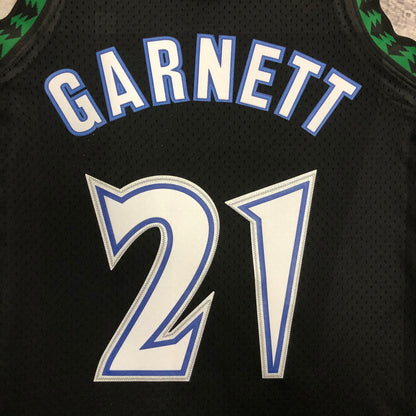 NBA Minnesota Timberwolves 1997/98 #21 Kevin Garnett classic jersey