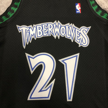 NBA Minnesota Timberwolves 1997/98 #21 Kevin Garnett classic jersey