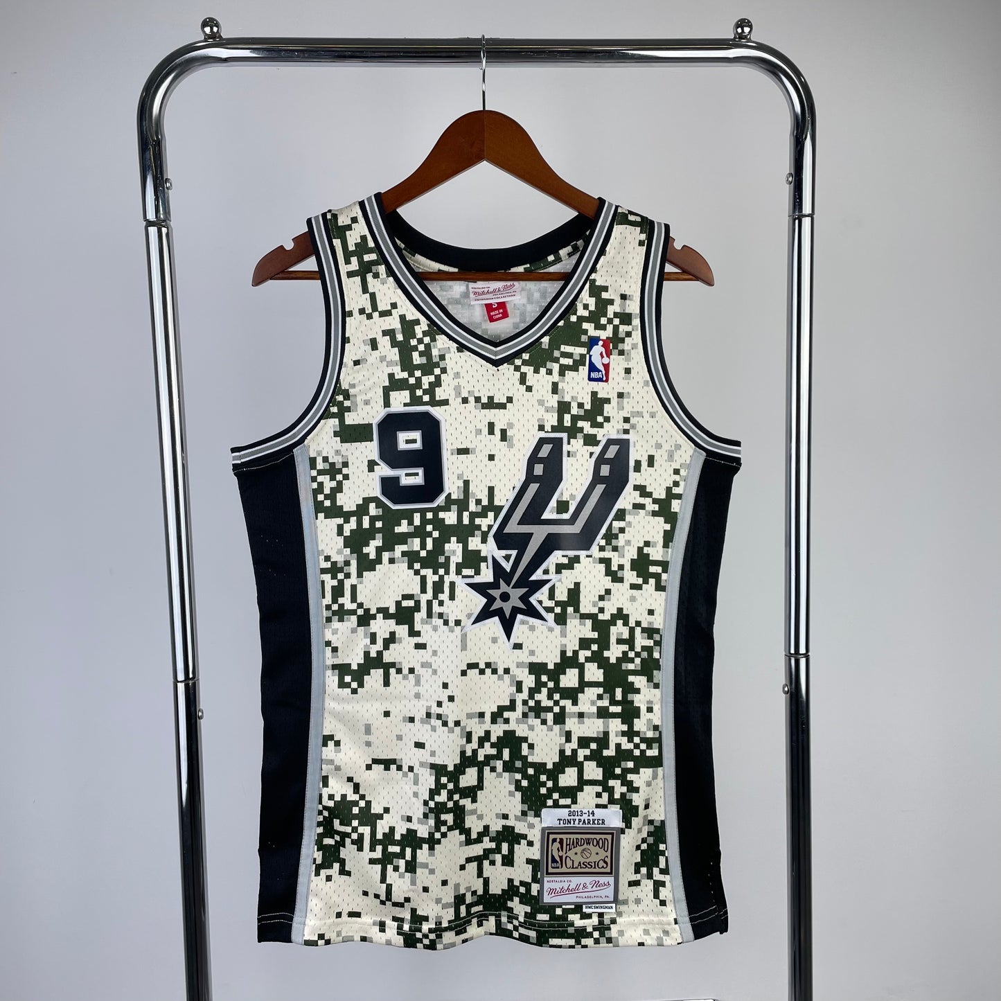 NBA San Antonio Spurs 2013/14 #9 Tony Parker classic jersey