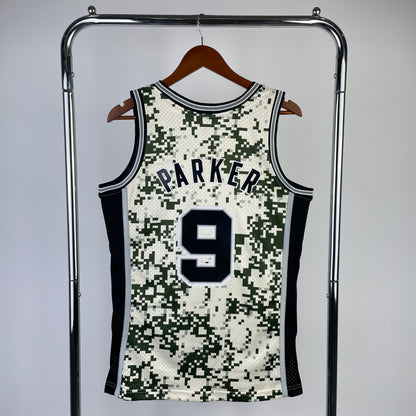 NBA San Antonio Spurs 2013/14 #9 Tony Parker classic jersey