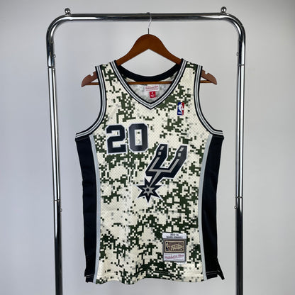 NBA San Antonio Spurs 2013/14 #20 Manu Ginobli classic jersey
