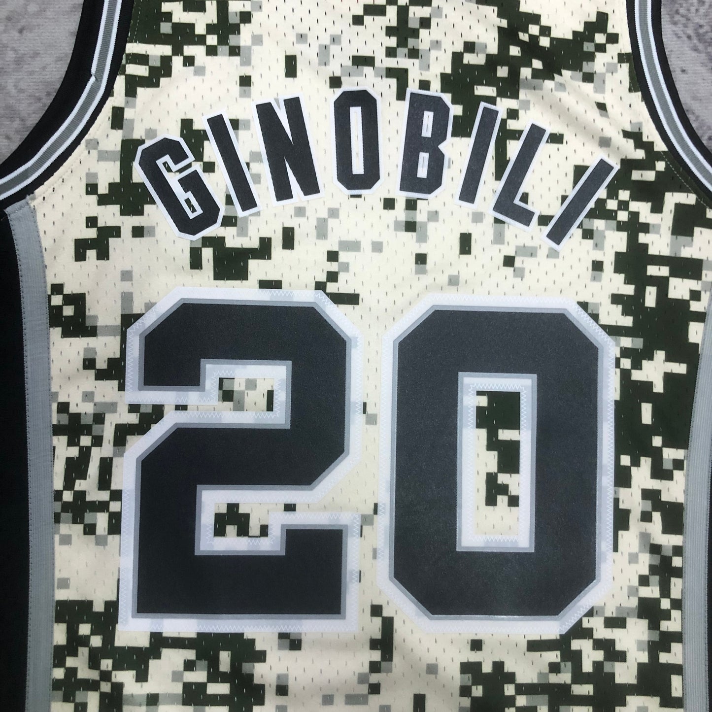 NBA San Antonio Spurs 2013/14 #20 Manu Ginobli classic jersey
