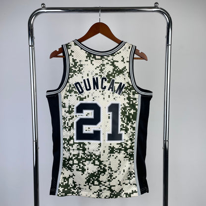 NBA San Antonio Spurs 2013/14 #21 Tim Duncan classic jersey