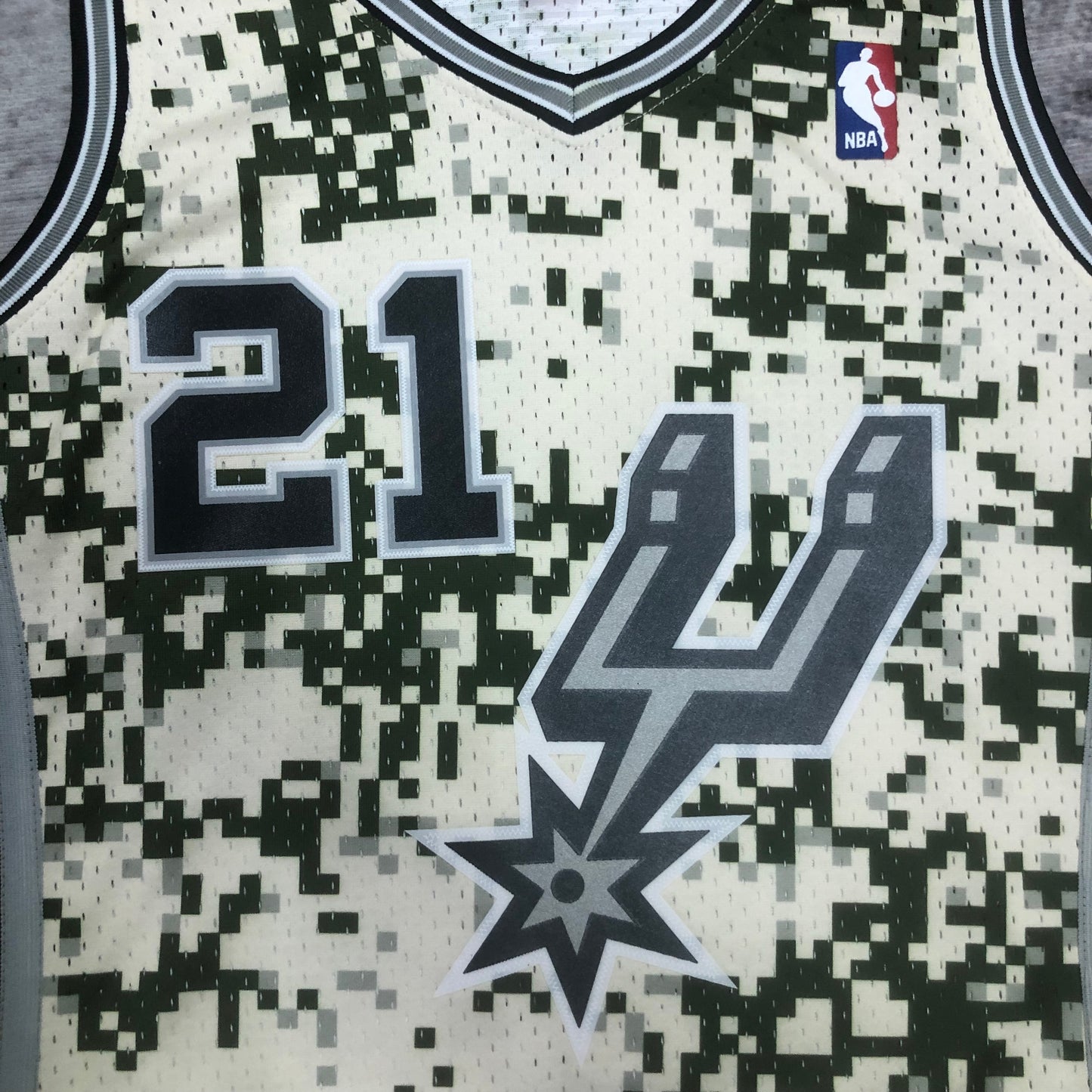 NBA San Antonio Spurs 2013/14 #21 Tim Duncan classic jersey