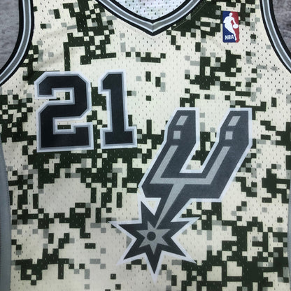 NBA San Antonio Spurs 2013/14 #21 Tim Duncan classic jersey