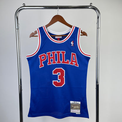 NBA Philadelphia 76ers 1996/97 #3 Allen Iverson classic Jersey