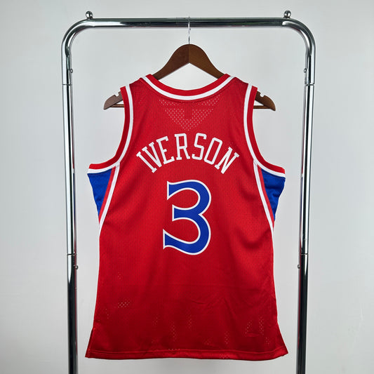 NBA Philadelphia 76ers 1996/97 #3 Allen Iverson classic Jersey