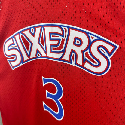NBA Philadelphia 76ers 1996/97 #3 Allen Iverson classic Jersey