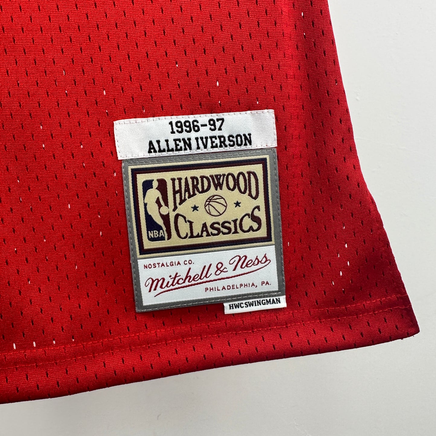 NBA Philadelphia 76ers 1996/97 #3 Allen Iverson classic Jersey
