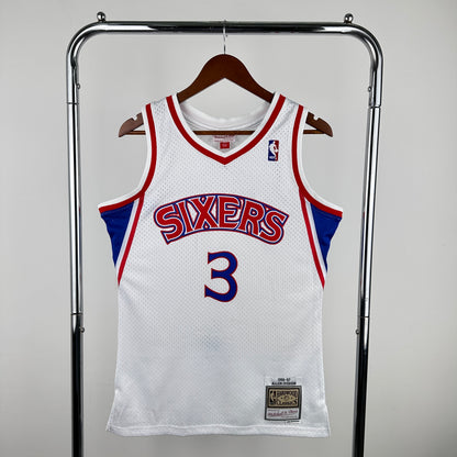 NBA Philadelphia 76ers 1996/97 #3 Allen Iverson classic Jersey