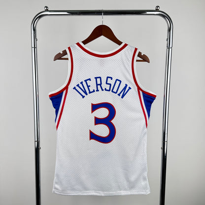 NBA Philadelphia 76ers 1996/97 #3 Allen Iverson classic Jersey