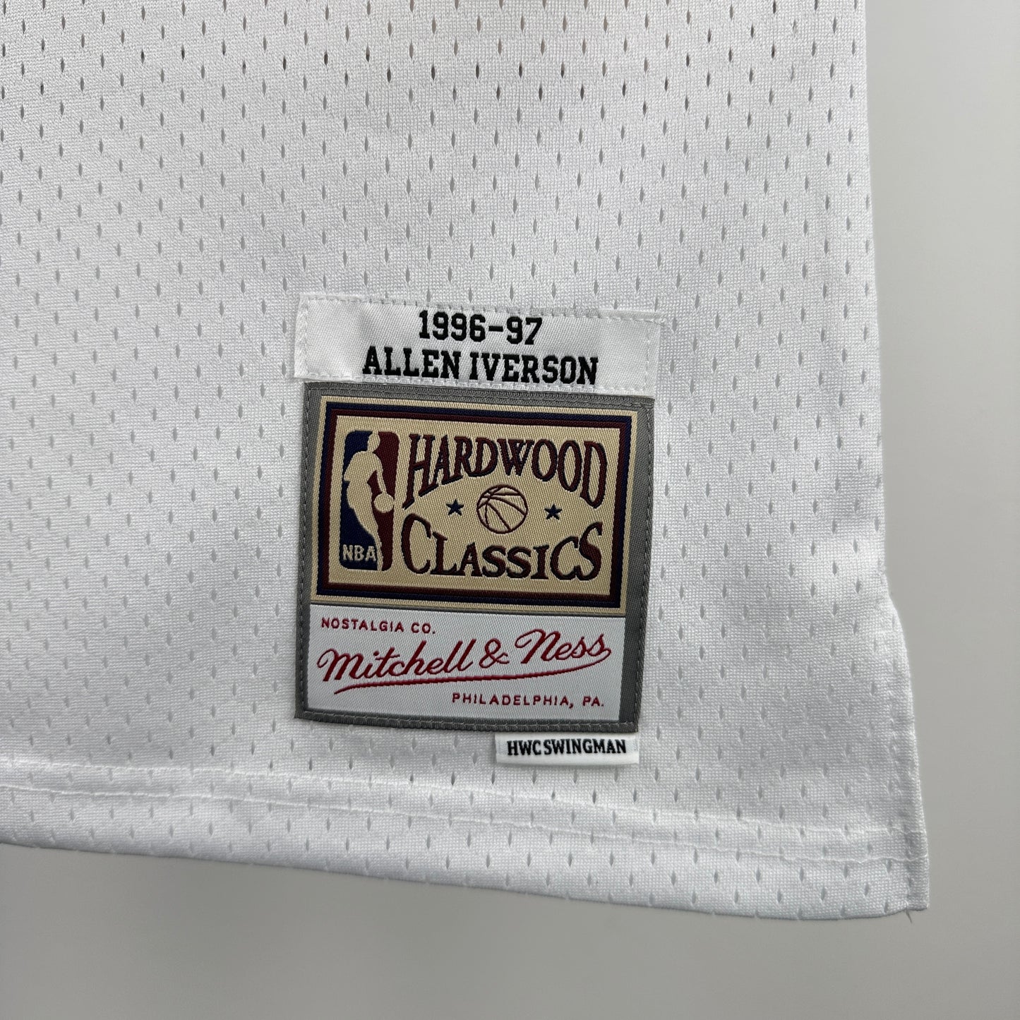 NBA Philadelphia 76ers 1996/97 #3 Allen Iverson classic Jersey