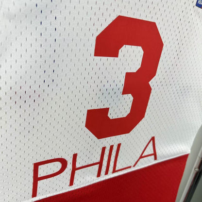 NBA Philadelphia 76ers 2003/04 #3 Allen Iverson  Classic Jersey