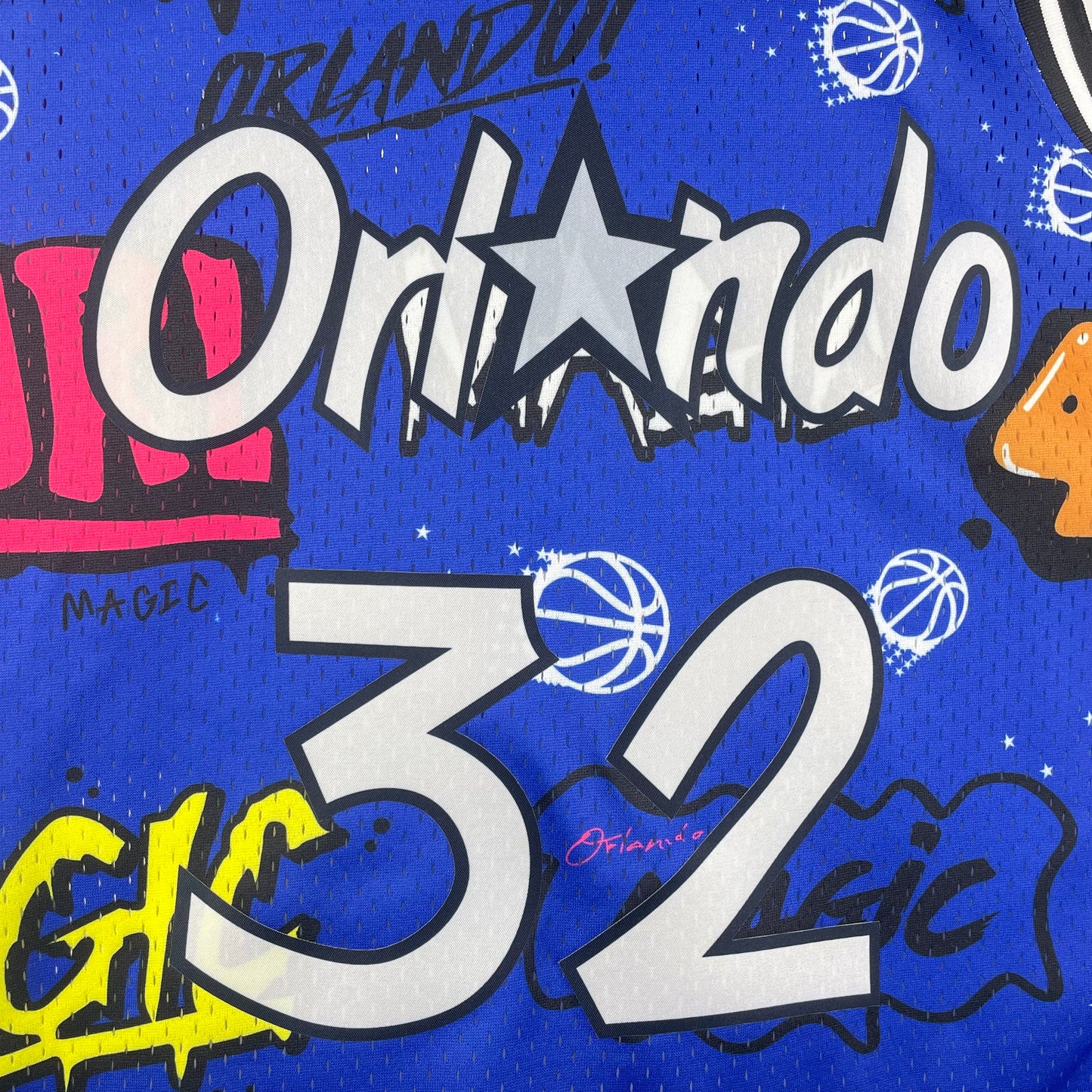 NBA Orlando Magic 1994/95 #32 Shaquille O’Neal Classic Jersey