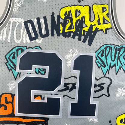 NBA San Antonio Spurs Classic 1998/99 #21 Tim Duncan Jersey