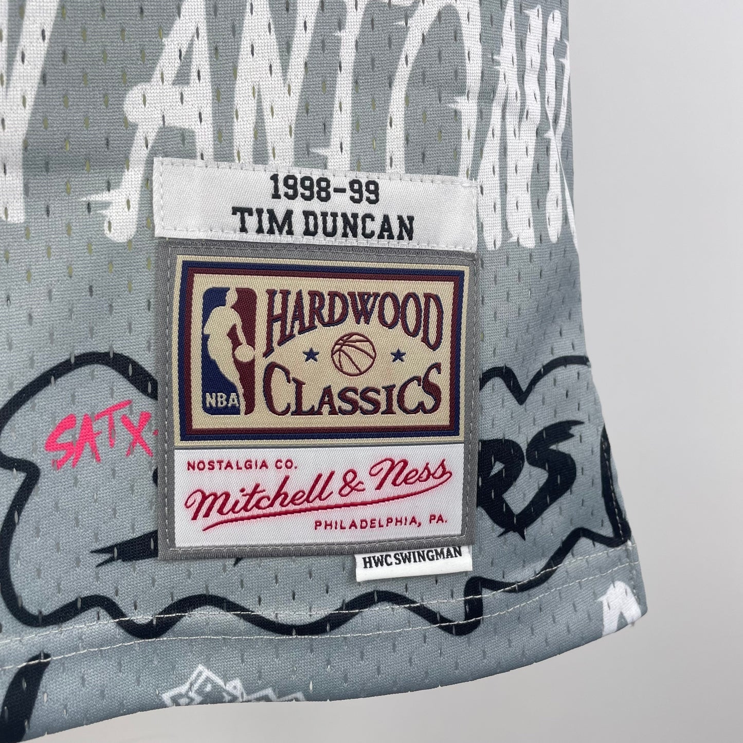 NBA San Antonio Spurs Classic 1998/99 #21 Tim Duncan Jersey