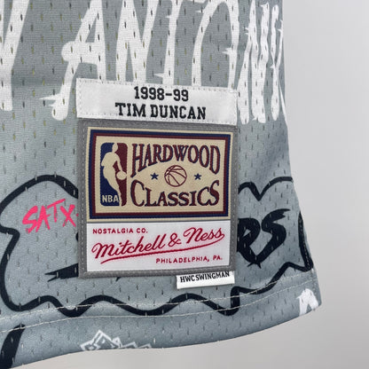 NBA San Antonio Spurs Classic 1998/99 #21 Tim Duncan Jersey