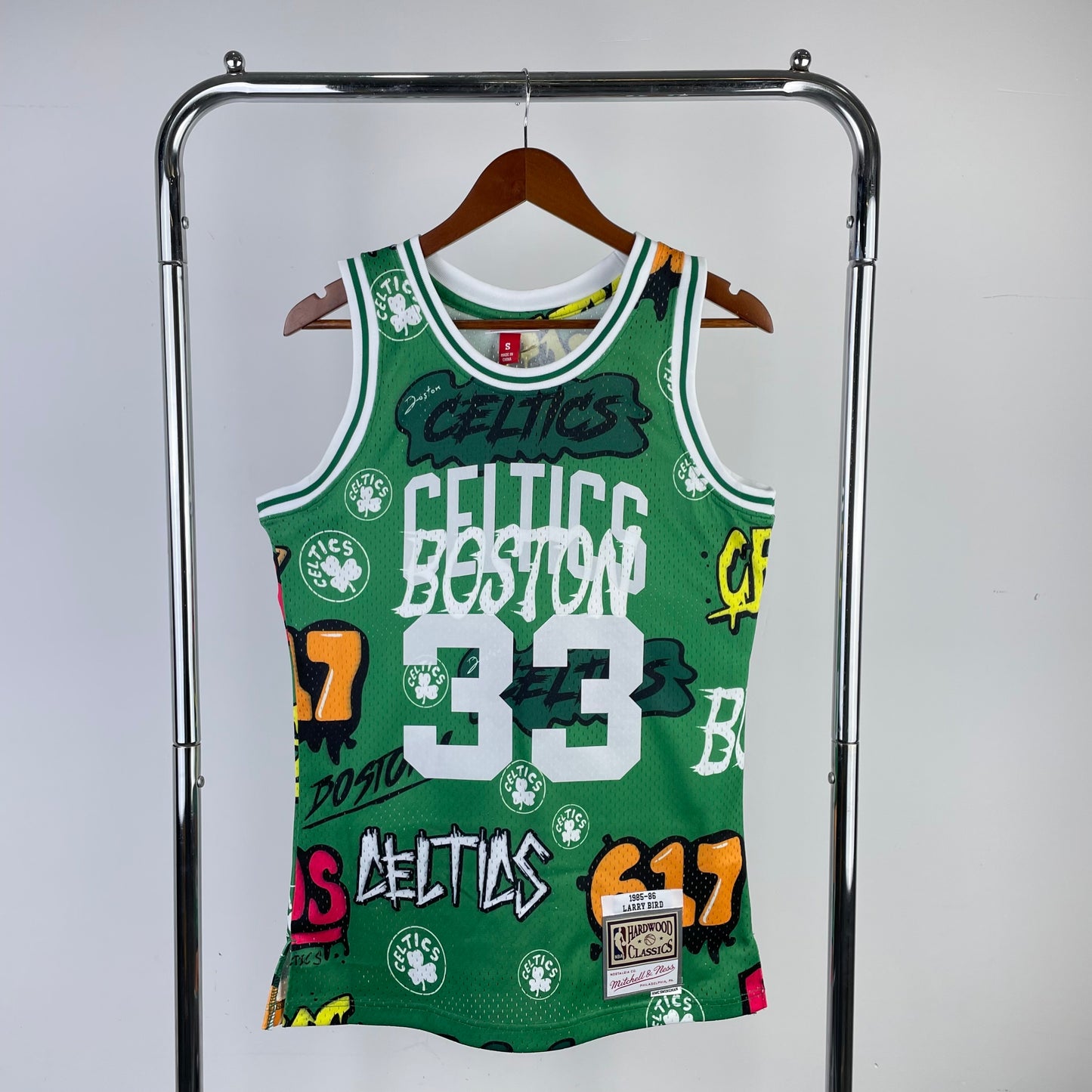 NBA Boston Celtics  1985/86  #33 Larry Bird Classic Jersey