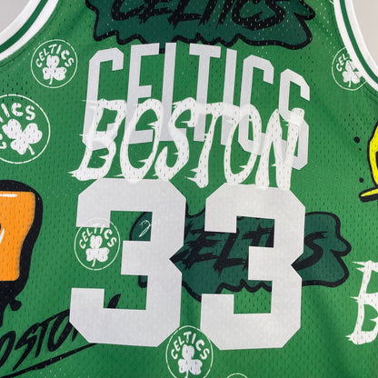 NBA Boston Celtics  1985/86  #33 Larry Bird Classic Jersey