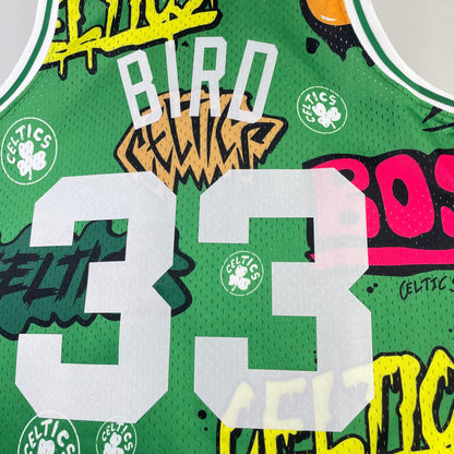 NBA Boston Celtics  1985/86  #33 Larry Bird Classic Jersey