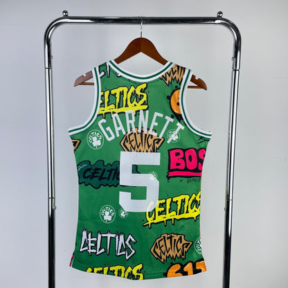 NBA Boston Celtics 2007/08 #5 Kevin Garnett  Classic Jersey