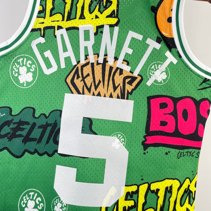 NBA Boston Celtics 2007/08 #5 Kevin Garnett  Classic Jersey