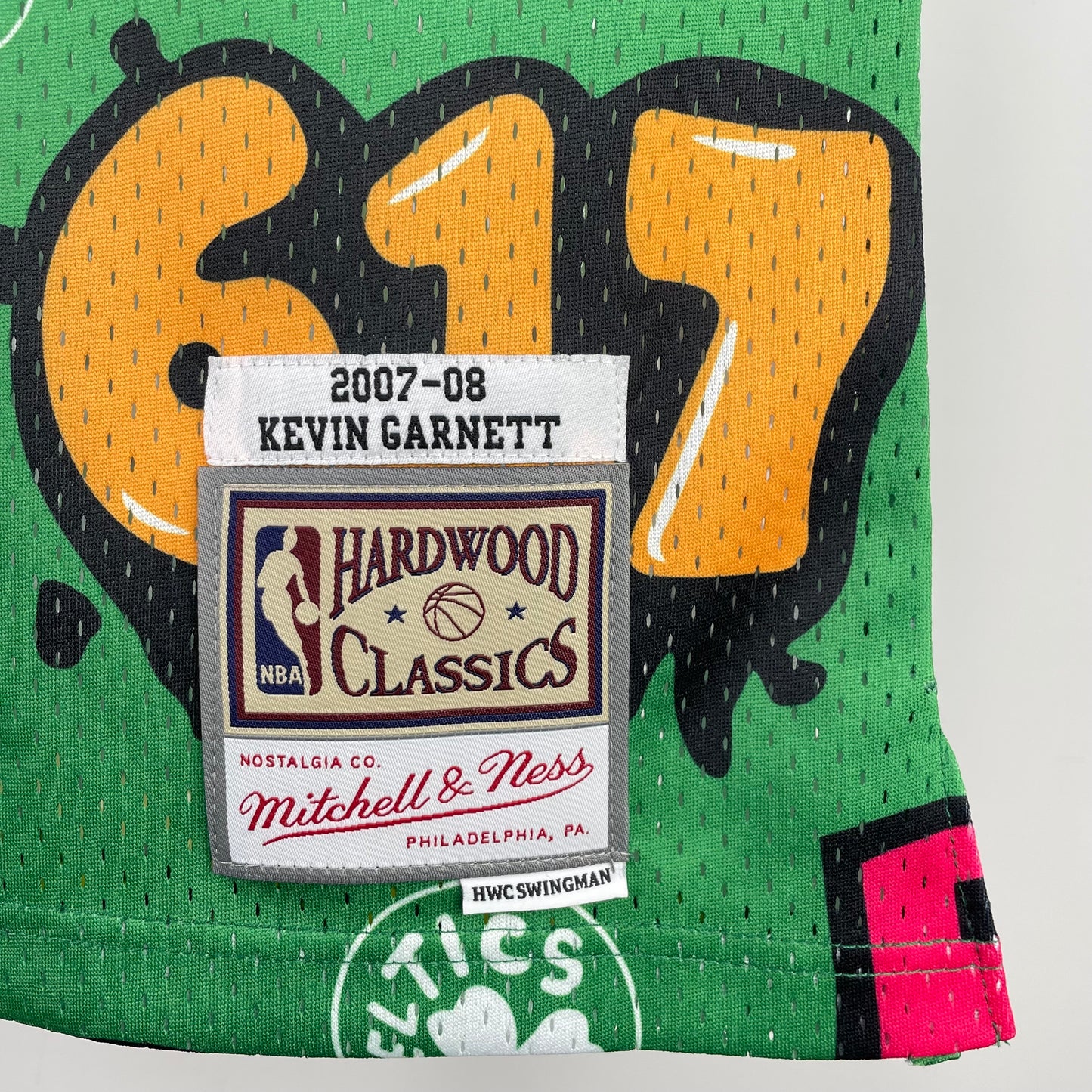 NBA Boston Celtics 2007/08 #5 Kevin Garnett  Classic Jersey
