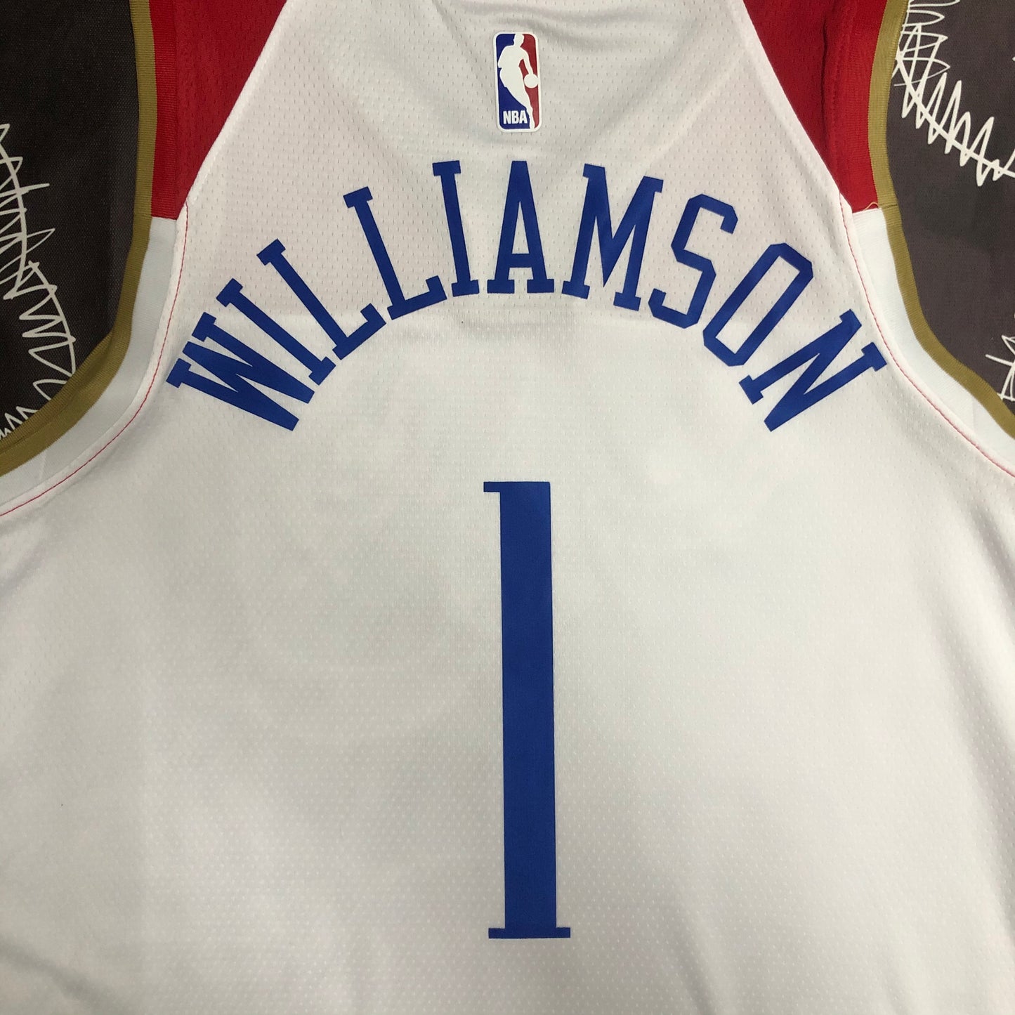 NBA  New Orleans Pelicans special edition jersey