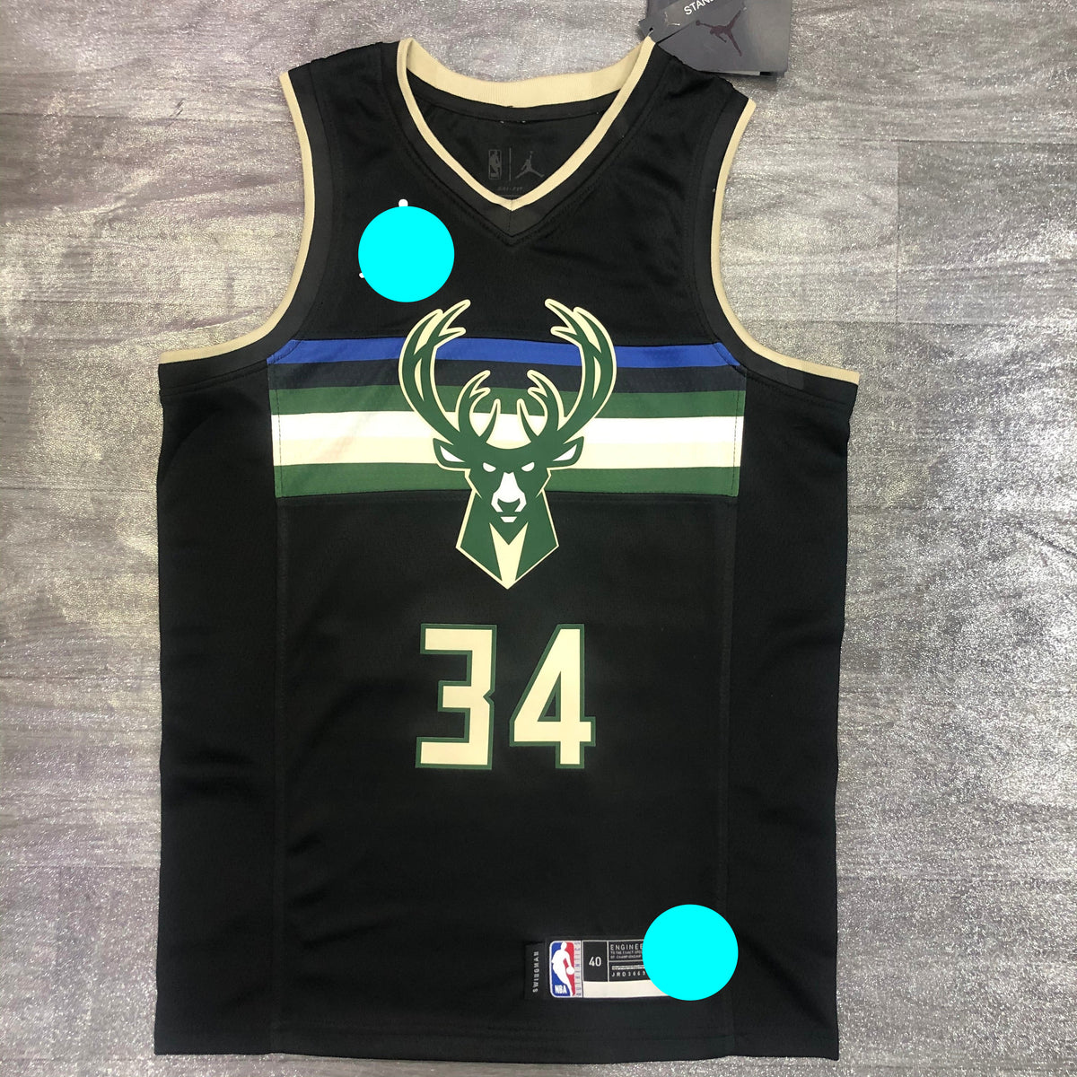 NBA  Milwaukee Bucks Regular season Jersey