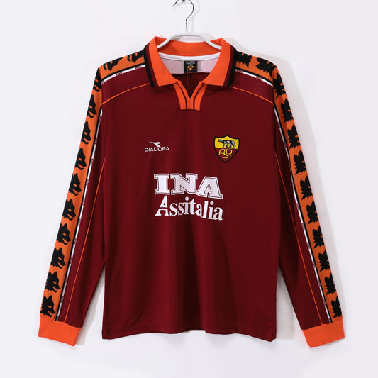 1998/99 AS Roma home longe sleeve