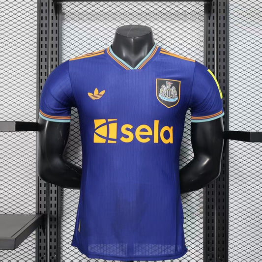 New Castle third blue jersey 2025/2026 kit