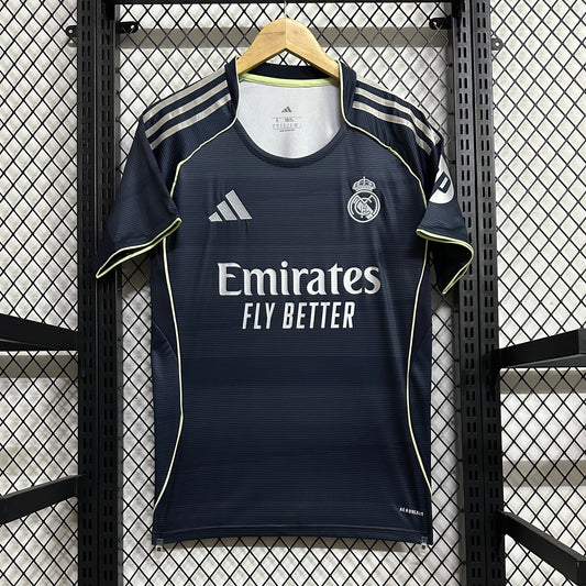 Real Madrid 2025/26 away with shorts