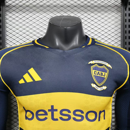 2025/2026 Boca Juniors home long sleeves Player's version