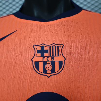 2025/26 Barcelona 2nd away player version long sleeve