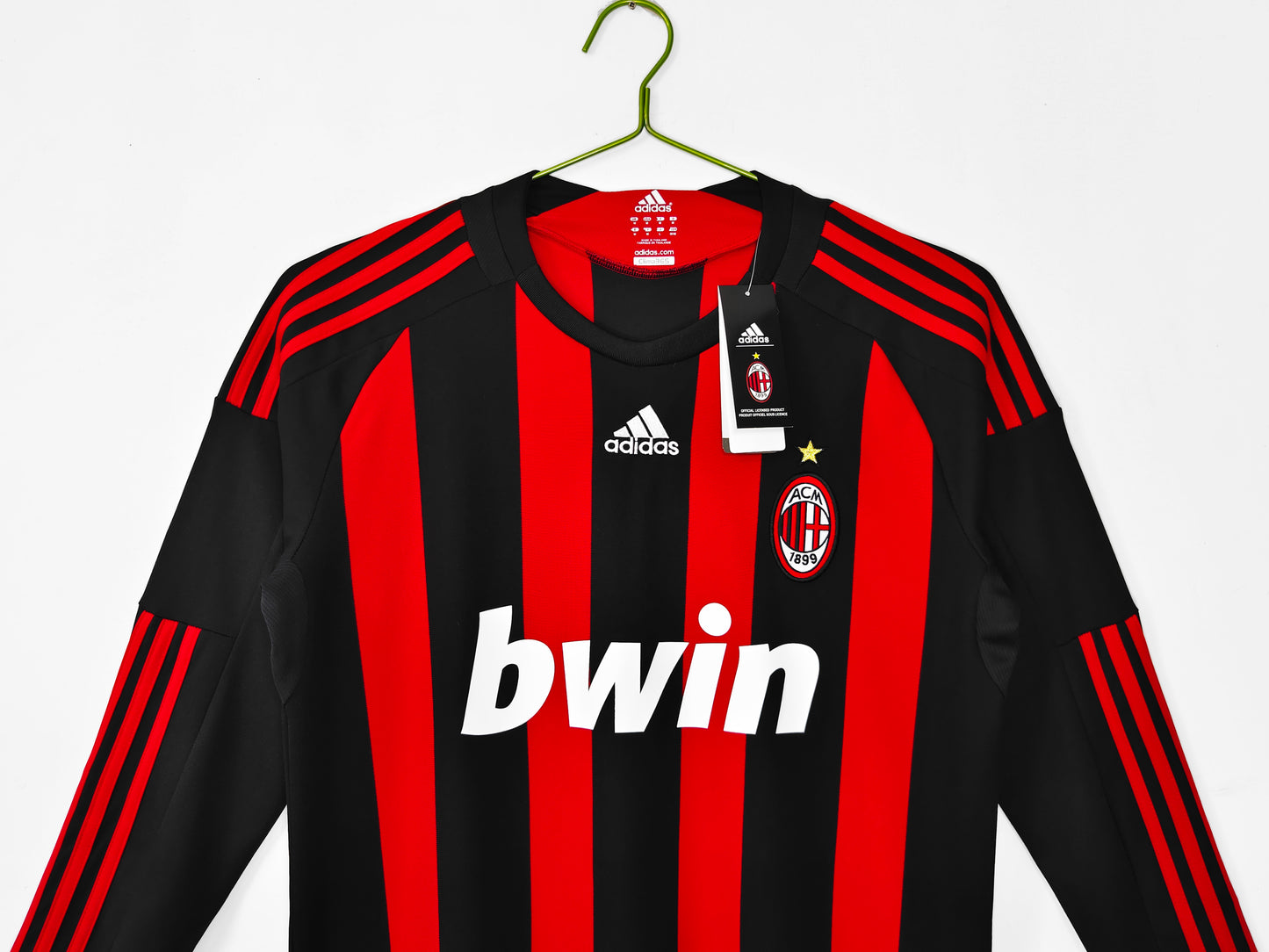 2008/2009 Ac Milan home long sleeve