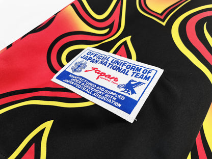 1998 Japan goalkeeper flame red shirt
