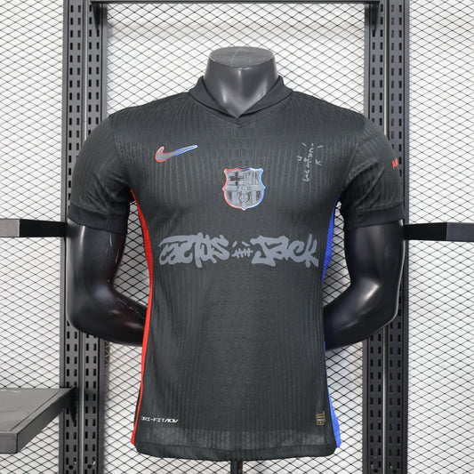 2024/25 Barcelona Travis Scott away player version
